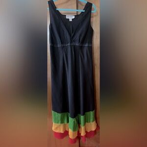 Reggae Rasta Maxi Dress
Black, Red, Green & Yellow 
Made by Akua Angel